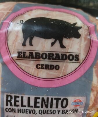 Foto de Rellenito con huevo, queso y bacon