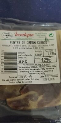 Foto de Puntas de jamón curado