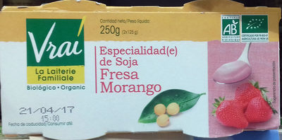 Foto de Especialidad de soja fresa