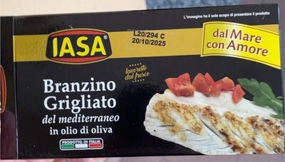Foto de Branzino Grigliato del mediterraneo in olio di oliva