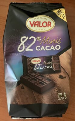 Foto de Minis 82% cacao
