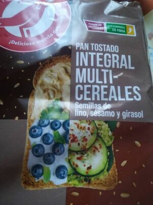 Foto de Pan tostado integral multicereales