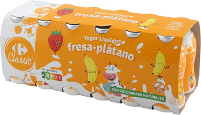 Foto de fresa plátano líquido de ver X doce