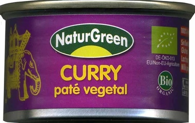 Foto de Paté vegetal ecológico "NaturGreen" Curry