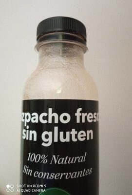 Foto de Gazpacho fresco sin gluten