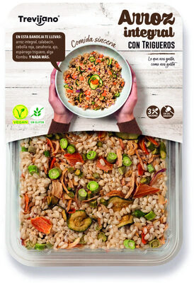 Foto de Arroz integral con Trigueros