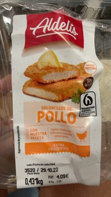 Foto de Solomillos de pollo extracrujientes