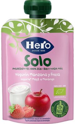 Foto de Solo yogurín de manzana y fresa