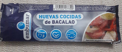 Foto de Huevas cocidas de bacalao