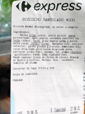 Foto de Bizcocho marmolado