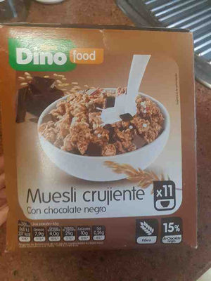 Foto de Muesli crujiente con chocolate negro