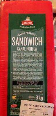 Foto de Barra de queso Sándwich