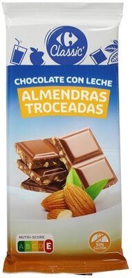 Foto de Chocolate con leche almendras troaceadas