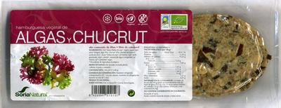 Foto de Hamburguesas vegetales Algas y chucrut