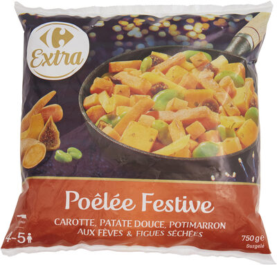 Foto de Poêlée festive Carotte, patate douce, potimarron