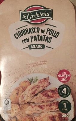Foto de Churrasco de pollo asado con patatas