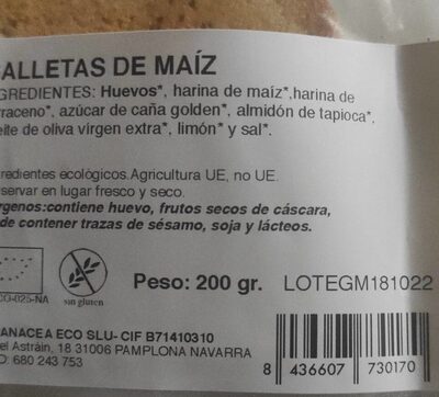 Foto de Galletas de maíz