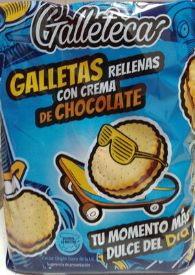 Foto de Galleteca Galletas rellenas con crema de chocolate