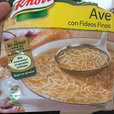 Foto de Sopa De Fideus En Sobre Knorr