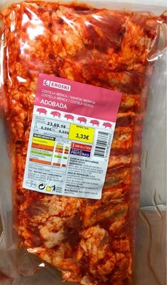 Foto de Costilla ibérica adobada