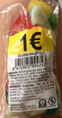 Foto de Chuches 1€ golosina brillo