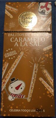 Foto de Palitos de turrón Caramelo a la sal