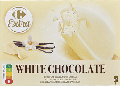 Foto de White Chocolate Chocolat blanc, cœur vanille