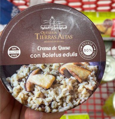 Foto de Crema de queso con boletus edulis