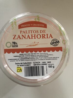 Foto de Palitos de zanahoria