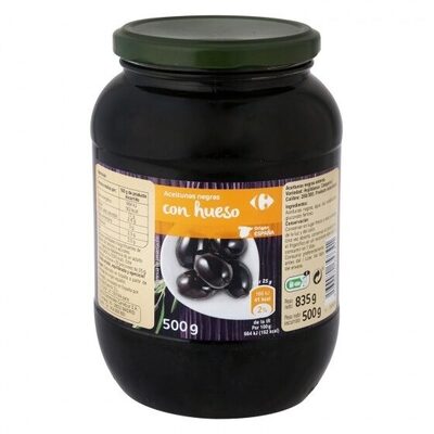 Foto de Aceitunas negras enteras barril