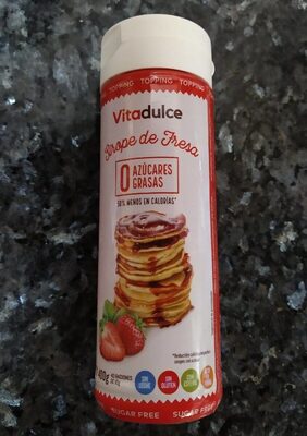 Foto de Sirope de fresa 0 azúcares Vitafulce