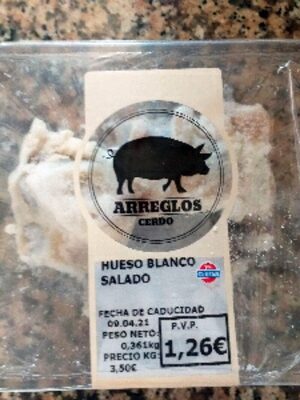 Foto de Hueso blanco salado