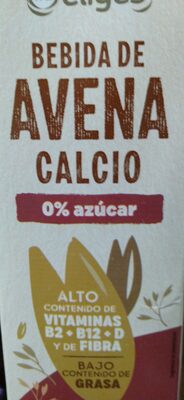 Foto de Bebida de avena calcio 0%