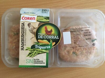 Foto de Hamburguesa Coren pollo de corral