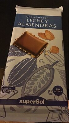 Foto de Chocolate con leche y almendras