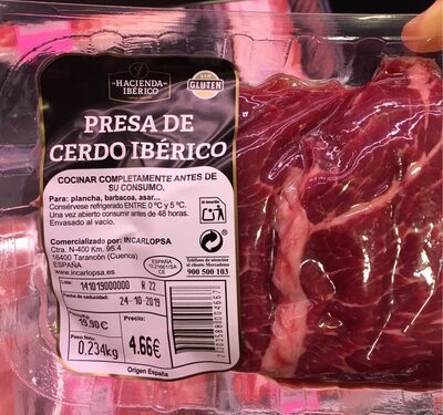 Foto de Presa de cerdo iberico