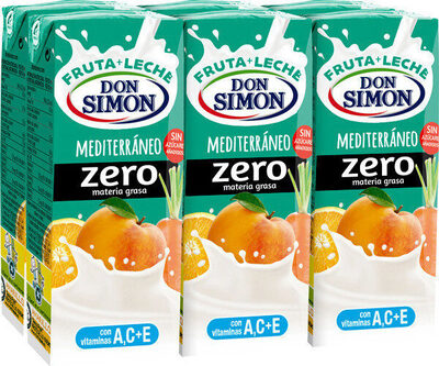 Foto de Mediterráneo zero materia grasa fruta leche