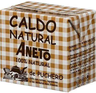 Foto de Caldo de puchero 100% natural envase 500 ml