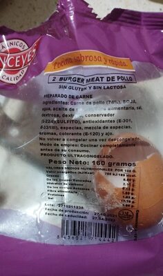 Foto de Burger meat de pollo