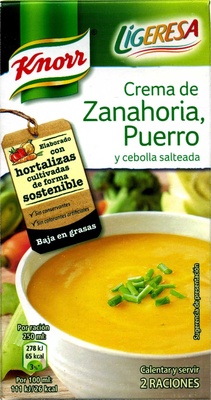 Foto de Puré de zanahoria y puerro