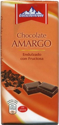 Foto de Tableta de chocolate negro con fructosa 55% cacao