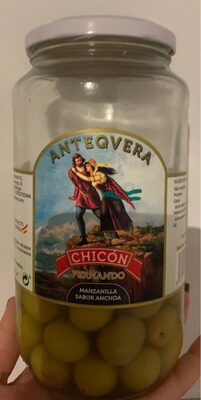 Foto de Aceitunas manzanilla sabor anchoa