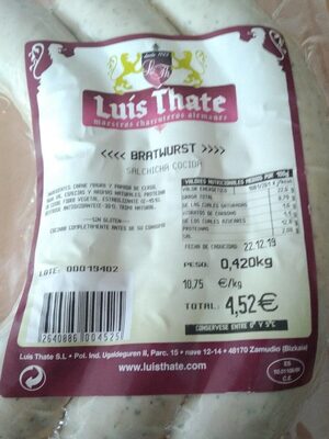 Foto de Salchicha Bratwurst