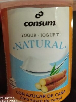 Foto de Yogur natural azúcar de caña