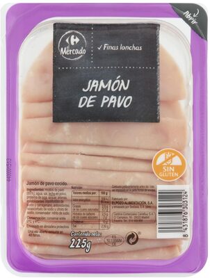 Foto de Jamón de pavo finas lonchas