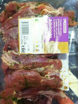 Foto de Chuletilla de pavo adobada al ajillo