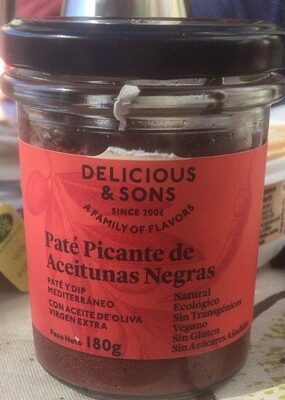 Foto de Paté picante de aceitunas negras