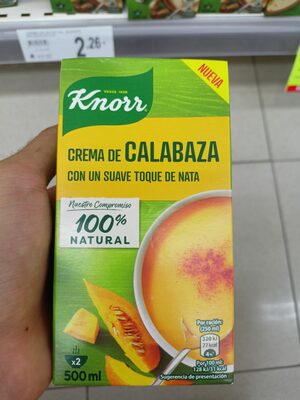 Foto de Crema de calabaza Knorr