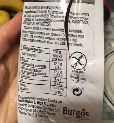 Foto de Morcilla de burgos