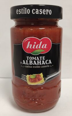 Foto de Tomate y albahaca (cristal) 350 gr.
